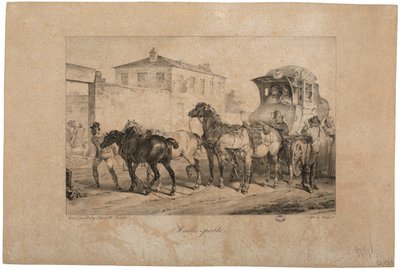 Mail Coach by French School